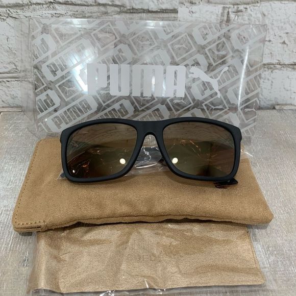 Puma Suede Square Sunglasses New - Picture 8 of 8